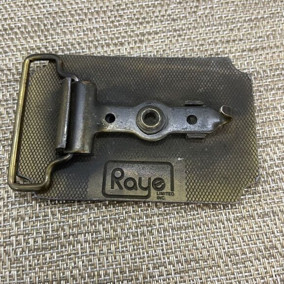 VTG Chattanooga Choo Choo Brass Belt Buckle Raye Limited Inc - Picture 2 of 3